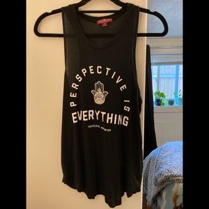 Black Yoga Tank Top Size Small